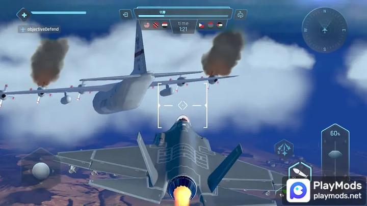 Sky Warriors: Airplane Games Screenshot2