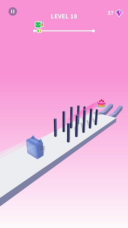 Jelly Shift - Obstacle Course Screenshot1