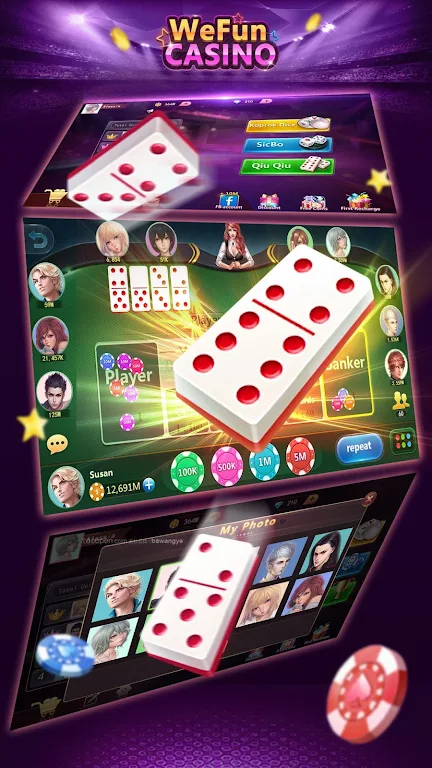 Domino QiuQiu BandarQ Online (Free Coins) Screenshot1