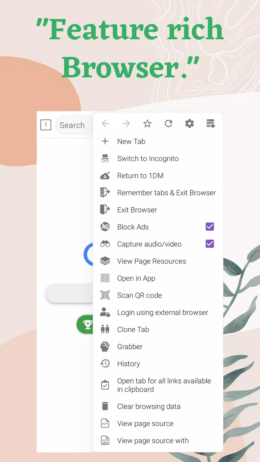 1DM+: Browser & Video Download Screenshot3