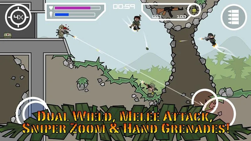 Doodle Army 3 : Mini Militia Screenshot3