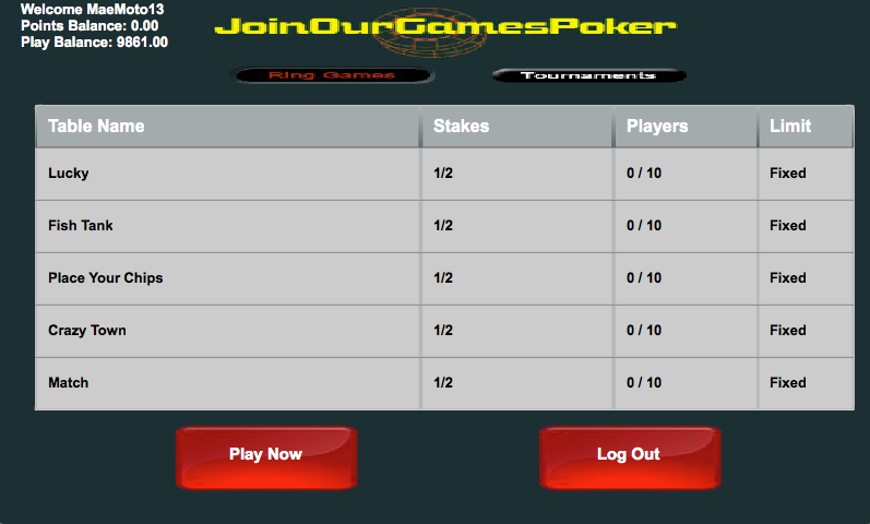 Join Our Games Poker Screenshot2
