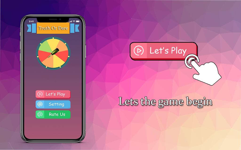truth or dare app : spin the wheel Screenshot1