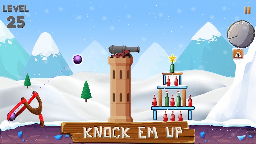Bottle Shooter Slingshot Game Screenshot22