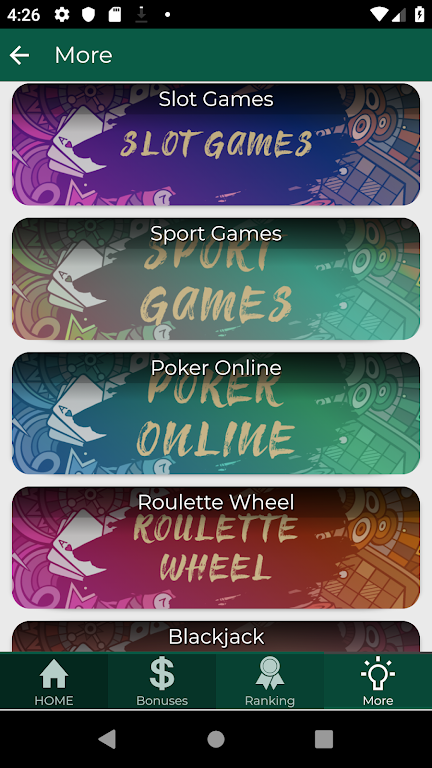 888 Casino Mobile Tools Screenshot3
