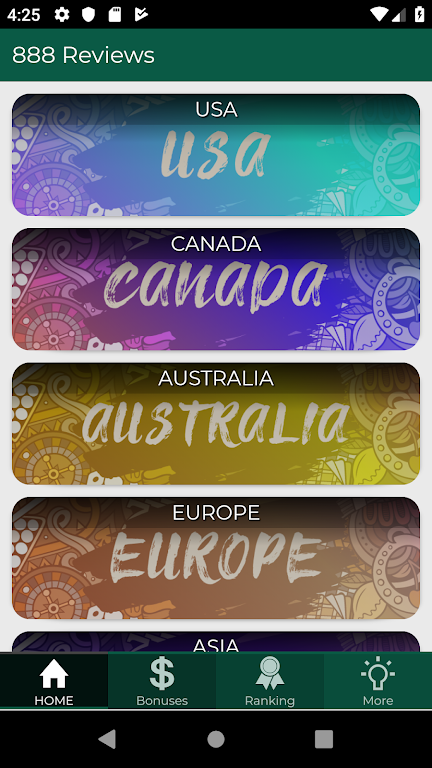888 Casino Mobile Tools Screenshot1