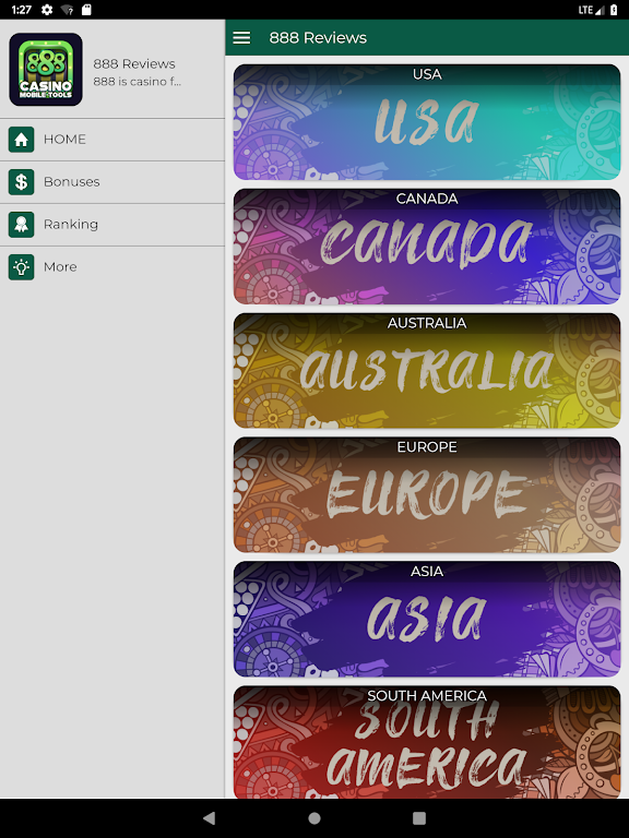 888 Casino Mobile Tools Screenshot4