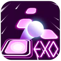 EXO Tiles Hop: KPOP EDM Rush Apk
