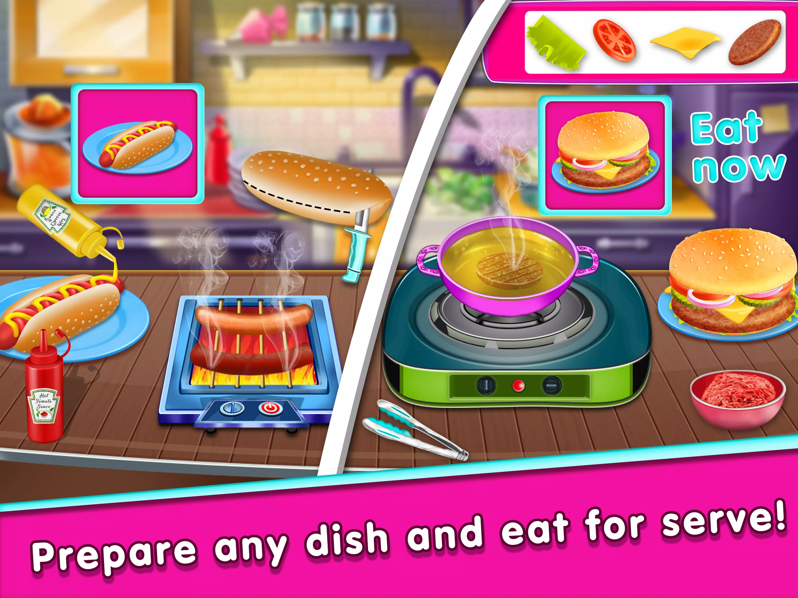 Fast Food Cooking Games Screenshot1