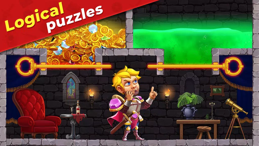 Mr. Knight: Pin Puzzles Screenshot3