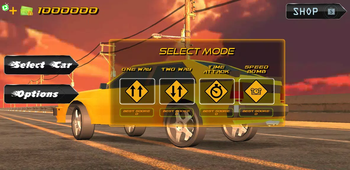 Traffic Rider - Drag Racing Screenshot2