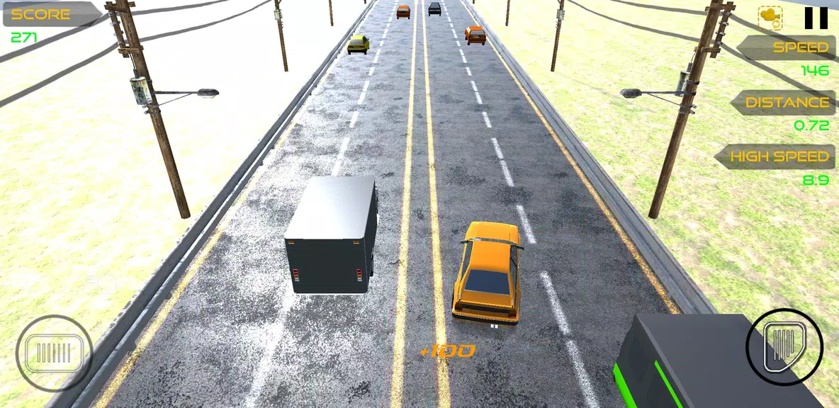 Traffic Rider - Drag Racing Screenshot4