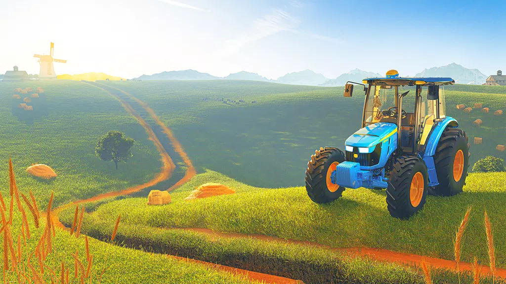 Farm Life Tractor Simulator 3D Screenshot1