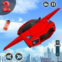 Flying Car Robot Shooting Game Apk