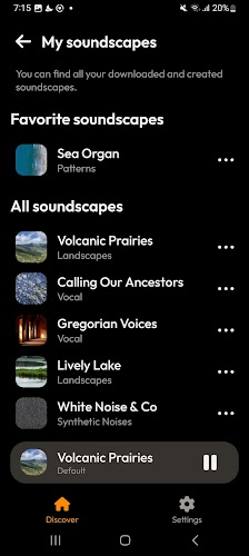 myNoise | Focus. Relax. Sleep. Screenshot7