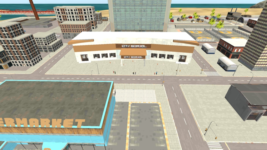 School Bus Robot Car Game Screenshot7