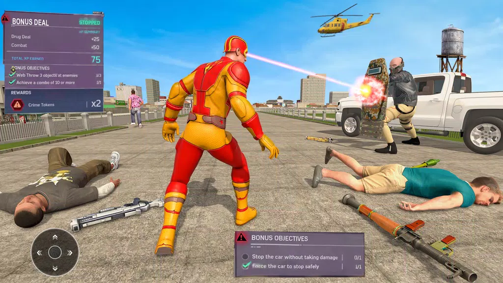 Wingman Rope Crime Spider Hero Screenshot3
