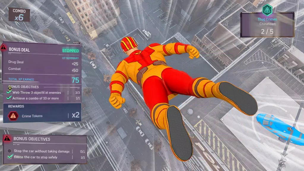 Wingman Rope Crime Spider Hero Screenshot2