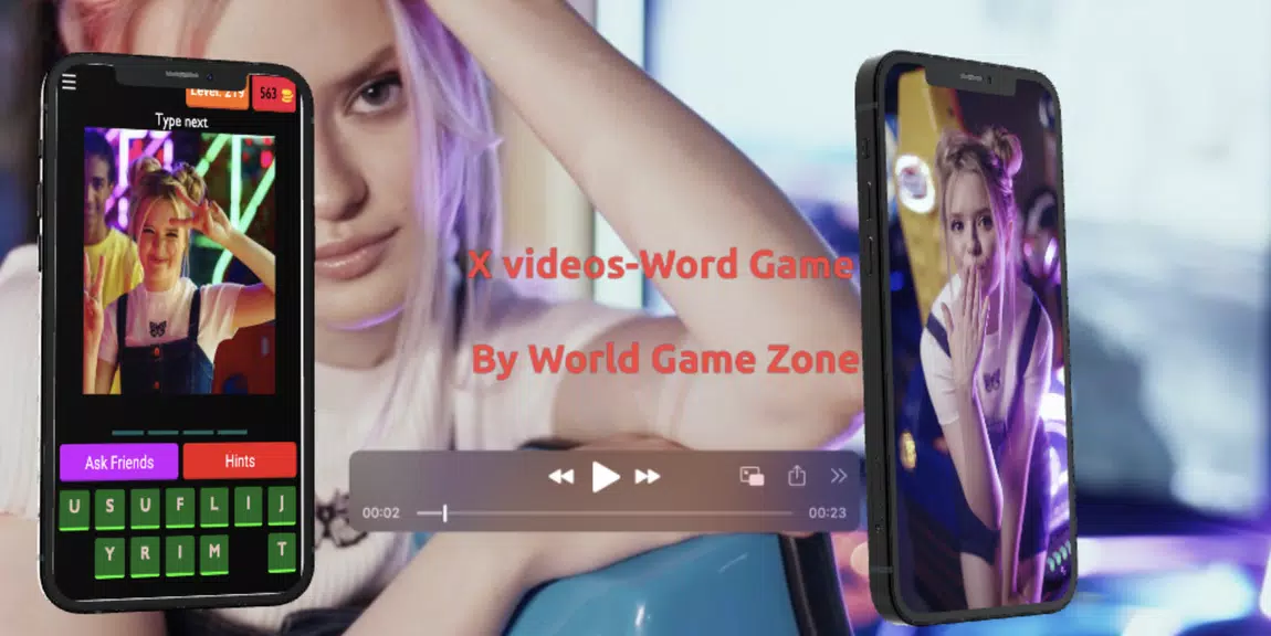 X videos-Word Game Screenshot1