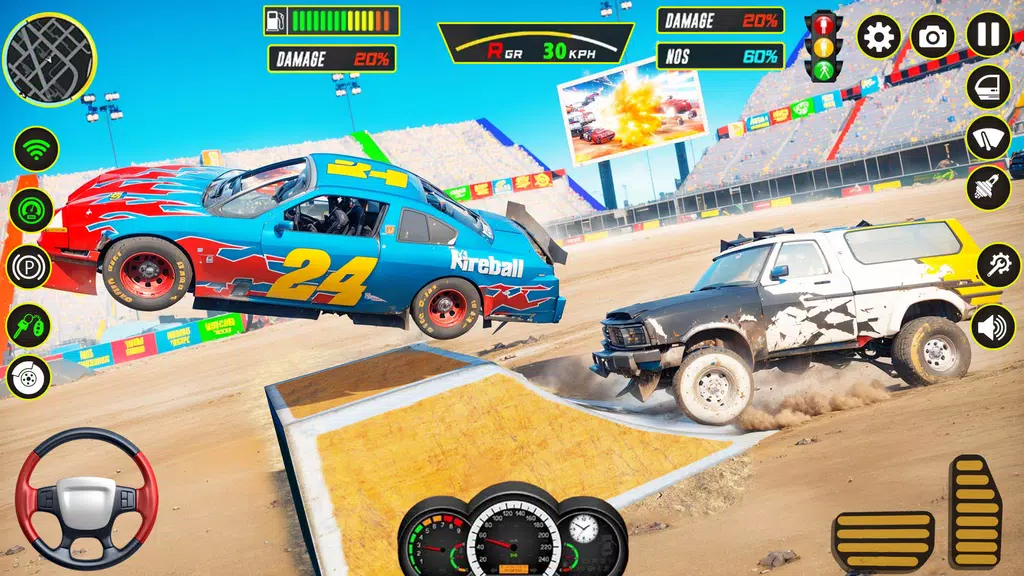 Demolition Derby-Crash of Cars Screenshot2