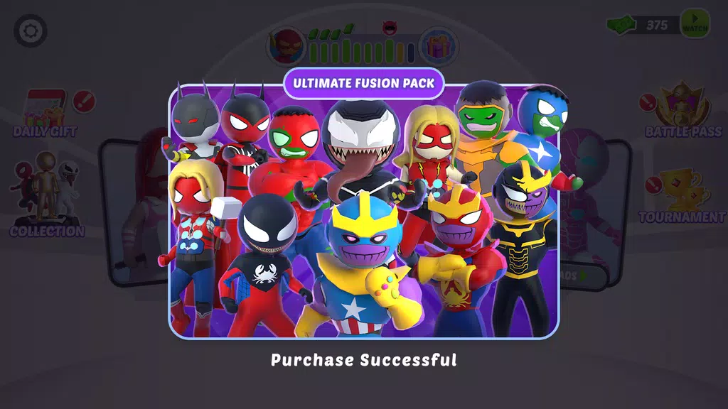 Stick Hero: Comic Superhero Screenshot3