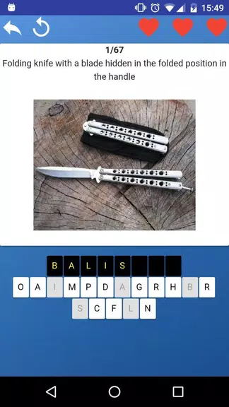 Cold arms: edged and bladed we Screenshot1