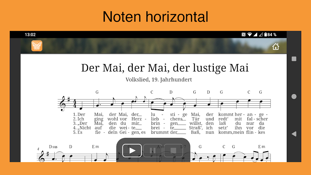 Deutscher Liederschatz Screenshot4