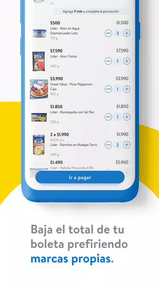 Supermercado Lider App Screenshot4