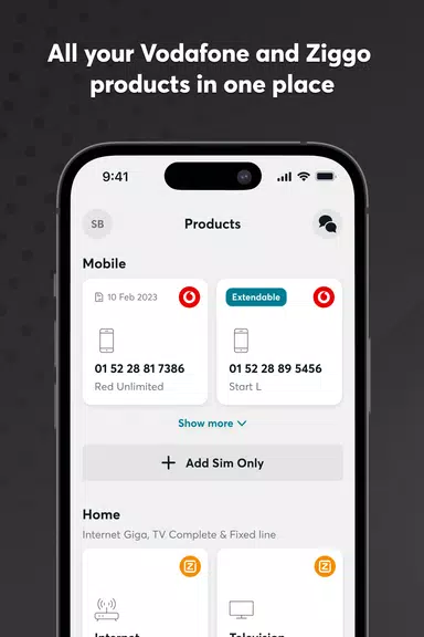 Vodafone & Ziggo Screenshot3