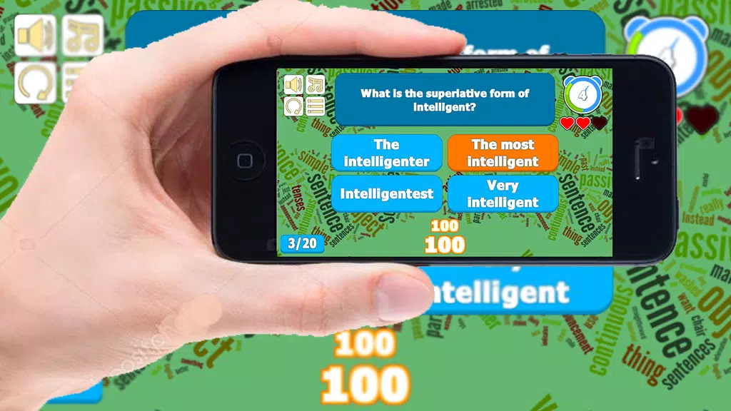English Grammar Quiz Game Screenshot3