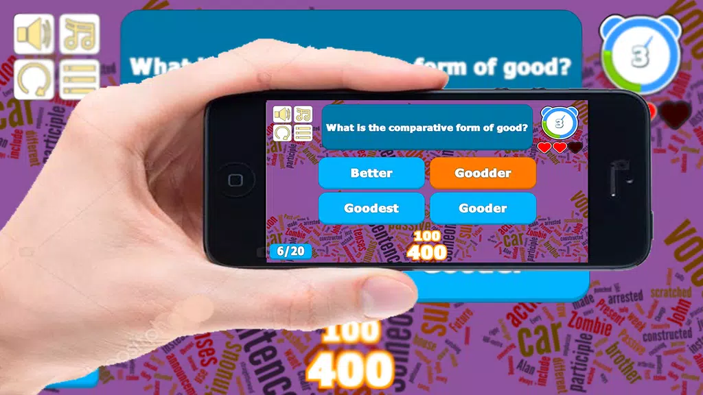 English Grammar Quiz Game Screenshot4