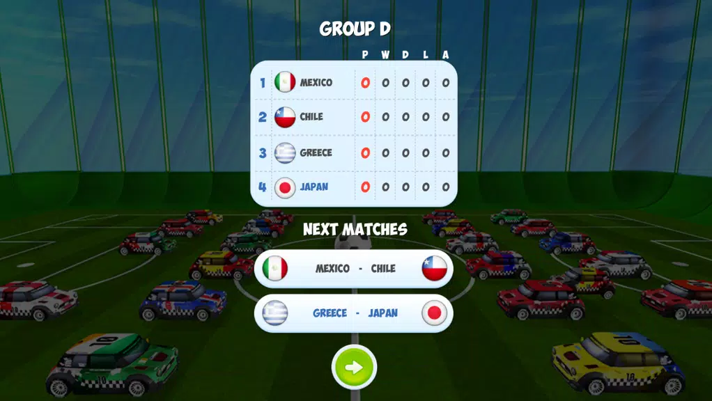 WORLD CAR SOCCER TOURNAMENT 3D Screenshot4