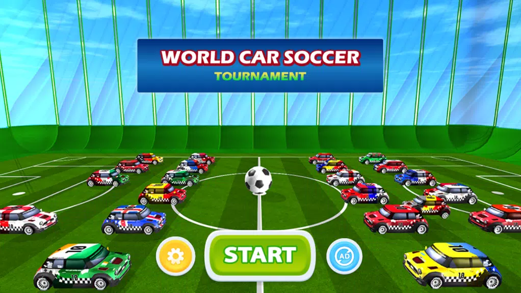 WORLD CAR SOCCER TOURNAMENT 3D Screenshot2