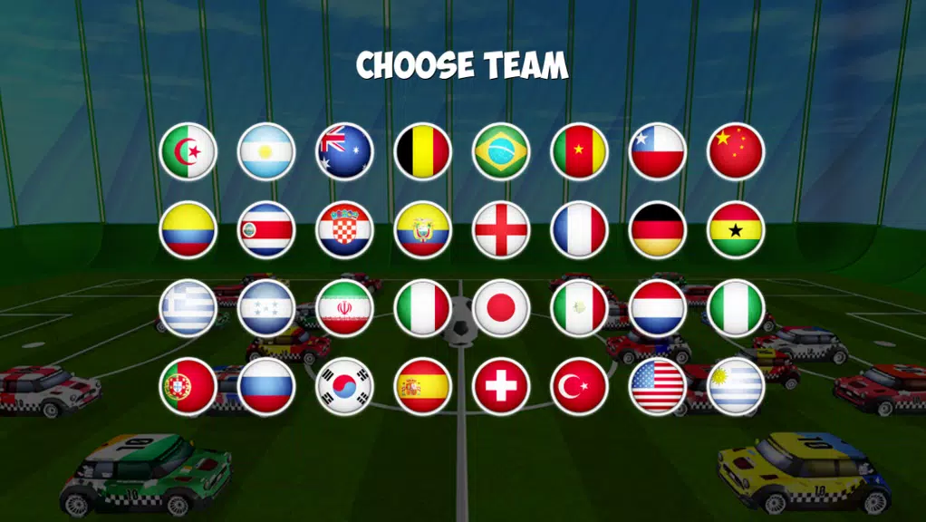WORLD CAR SOCCER TOURNAMENT 3D Screenshot3