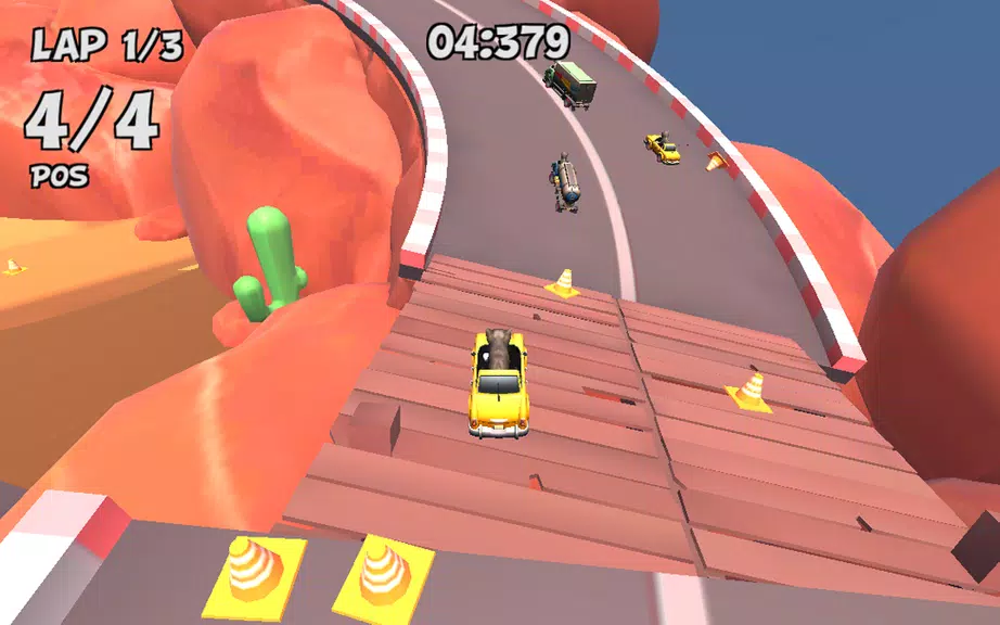 Crazy Cat Rush Racing Screenshot1