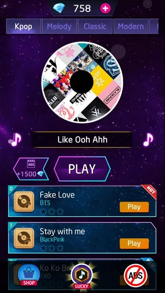 Kpop Piano: Dream Piano Tiles Screenshot3