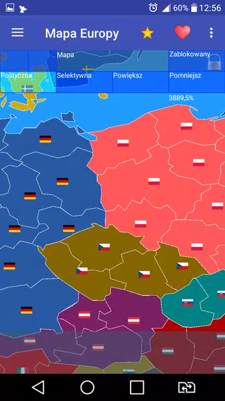Europe map Screenshot3