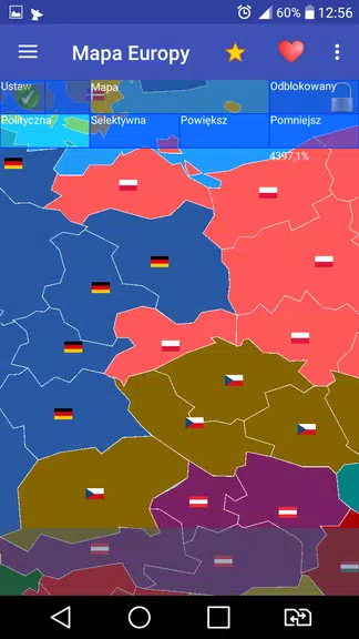 Europe map Screenshot4