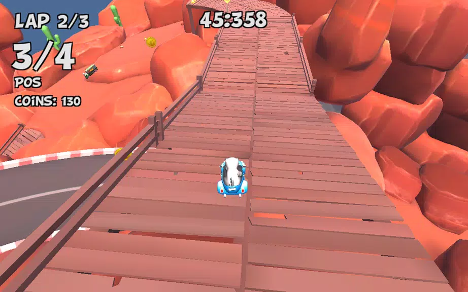 Crazy Cat Rush Racing Screenshot3
