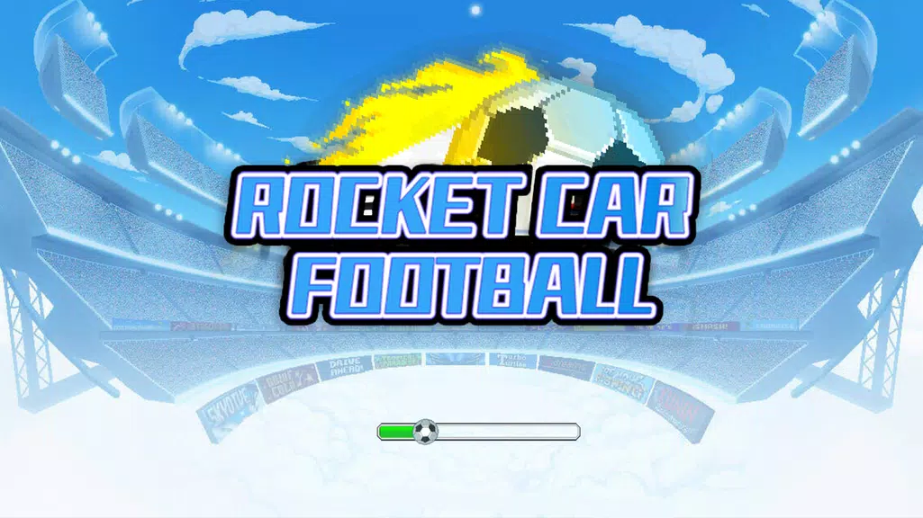 Rocket Car Football-Soccer Lea Screenshot3