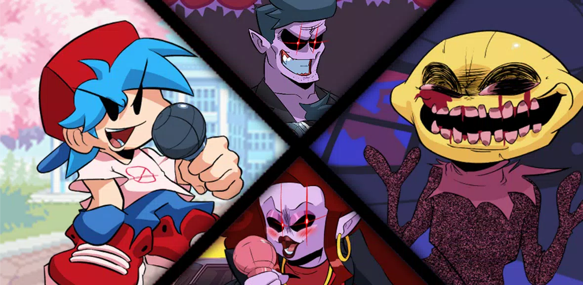 FNF  funny HD mod character test Screenshot1