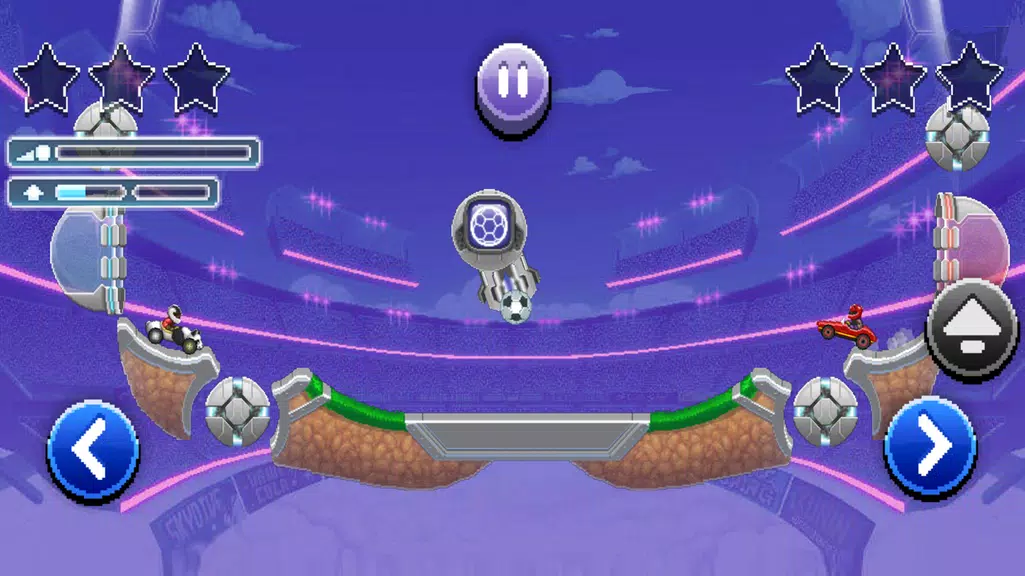 Rocket Car Football-Soccer Lea Screenshot4