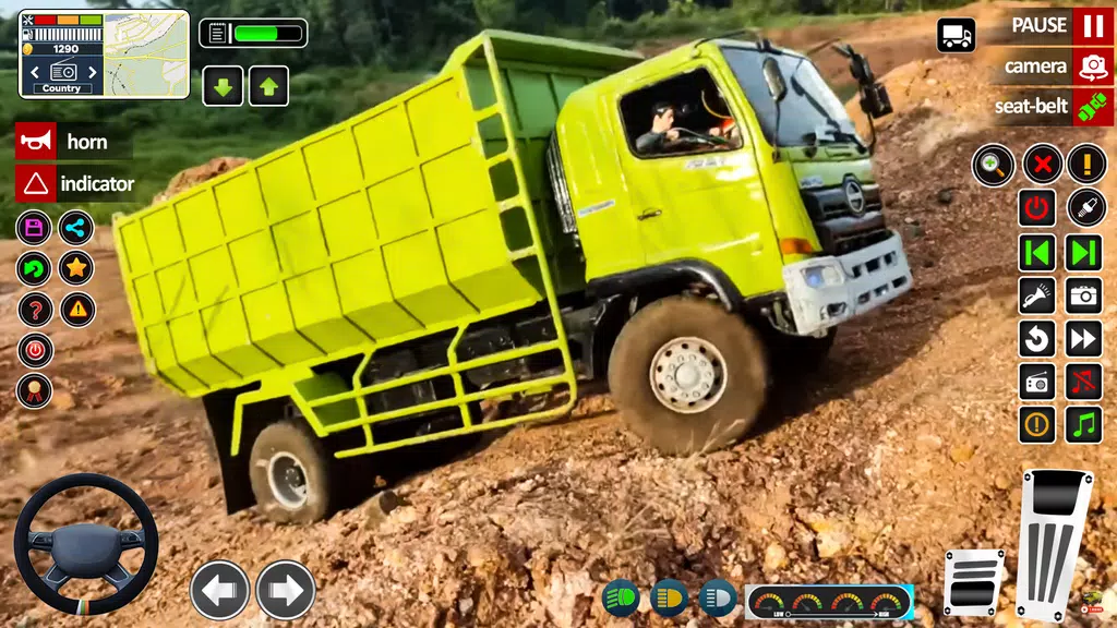 Mud Truck Offroad Driving Game Screenshot2