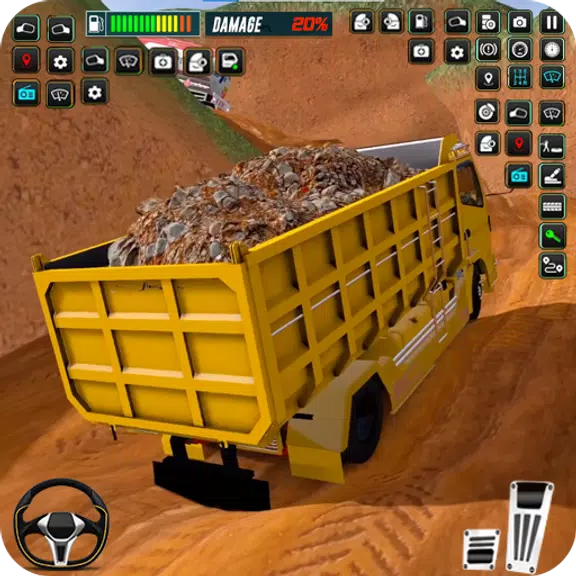 Mud Truck Offroad Driving Game Screenshot1