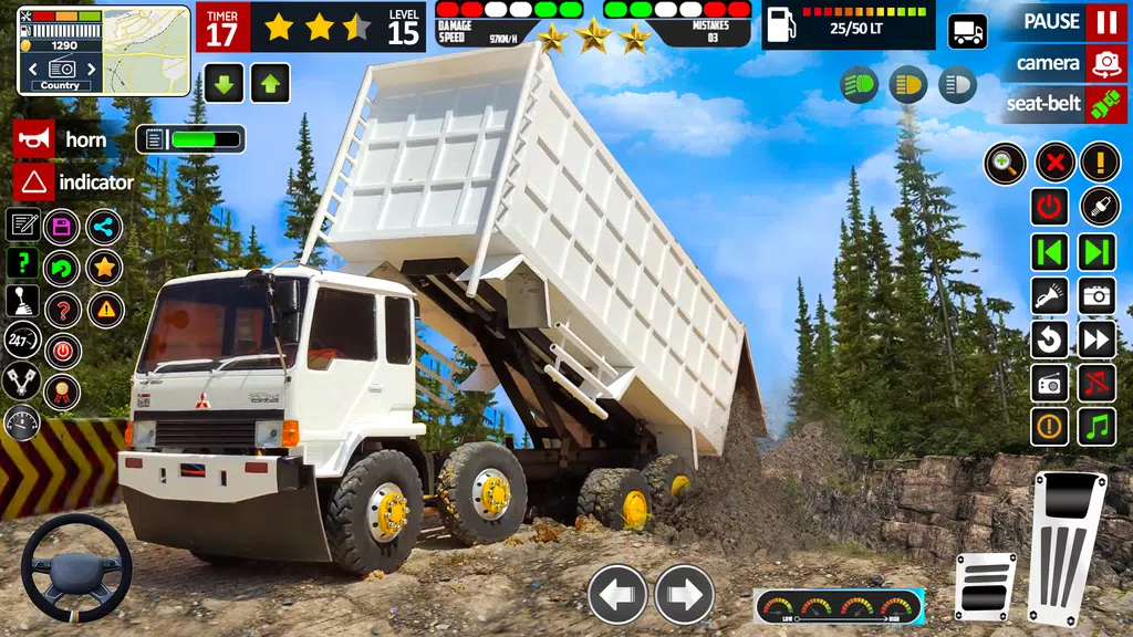 Mud Truck Offroad Driving Game Screenshot4