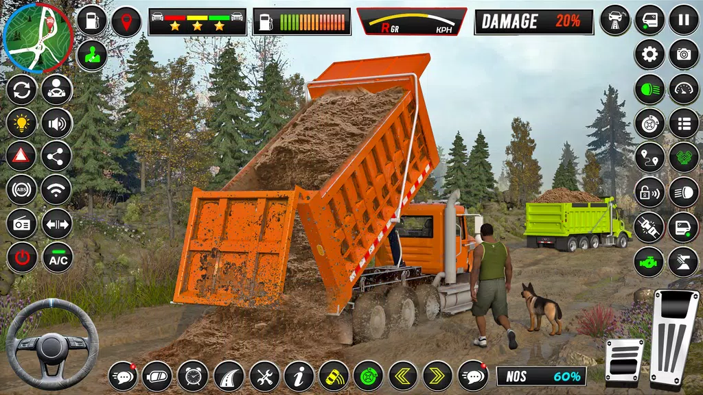Mud Truck Offroad Driving Game Screenshot3