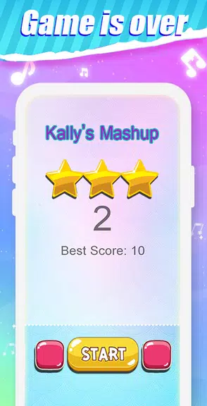Kally's Mashup Piano Tiles Gam Screenshot4