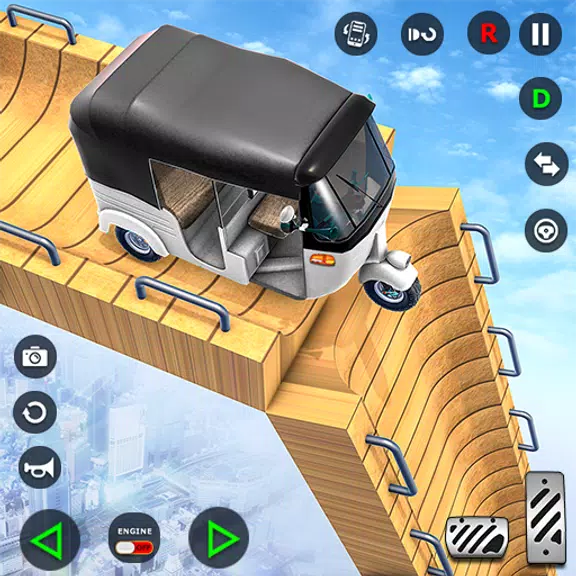 Tuk Tuk Taxi Driving Games 3D Screenshot1