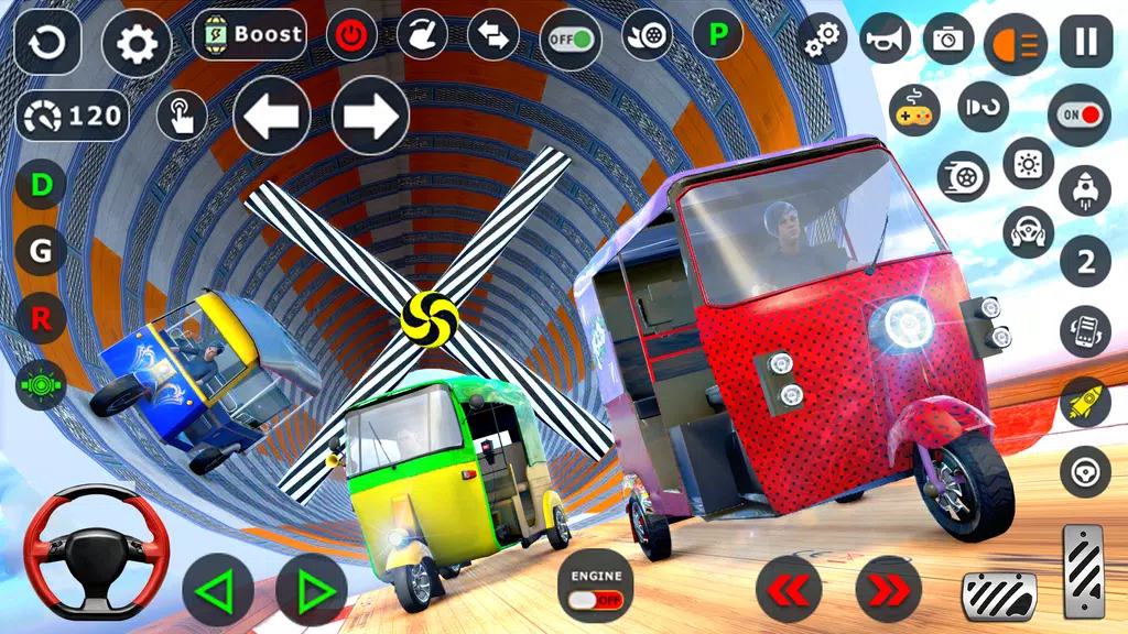 Tuk Tuk Taxi Driving Games 3D Screenshot4