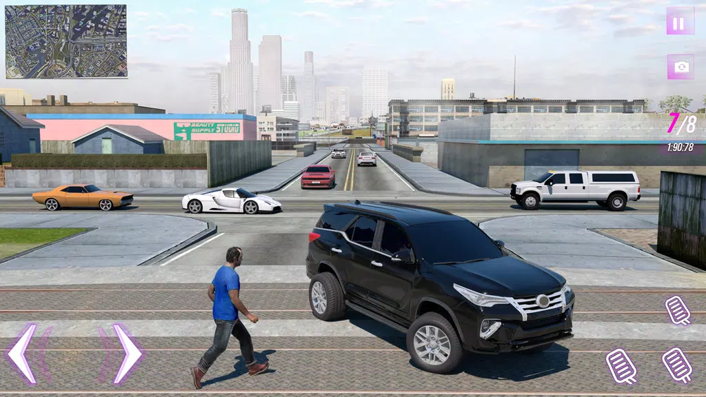 Offroad Parking Prado Car Game Screenshot4
